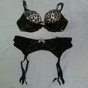 Victoria's Secret Bra and Garter